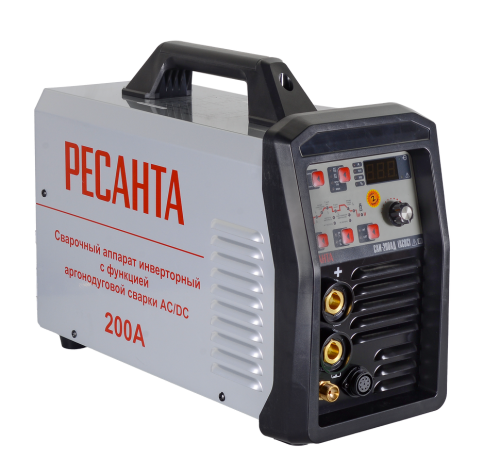 Сварочный аппарат инверторный Ресанта САИ-200АД (АС/DC)